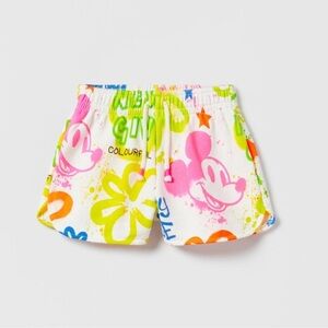 ZARA - GIRL’S DISNEY MICKEY SHORTS - SIZE 9